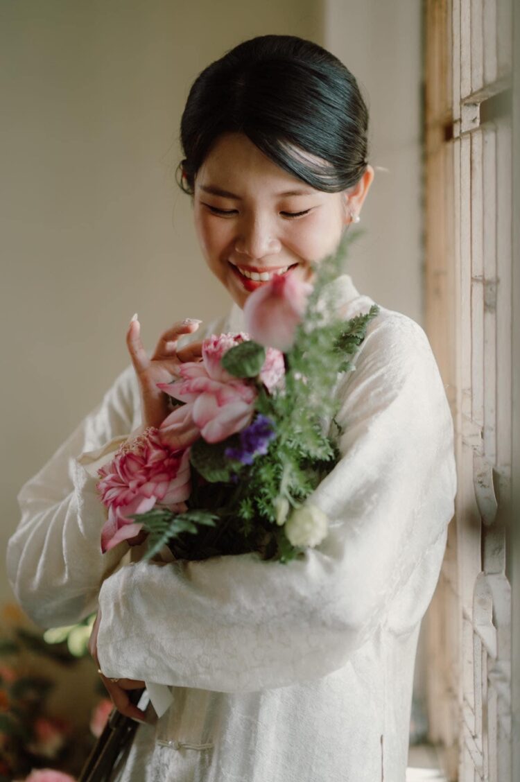 IMG_9700 Bó hoa cưới sen juwaba – Dịu dàng và sâu lắng | Phong cách truyền thống