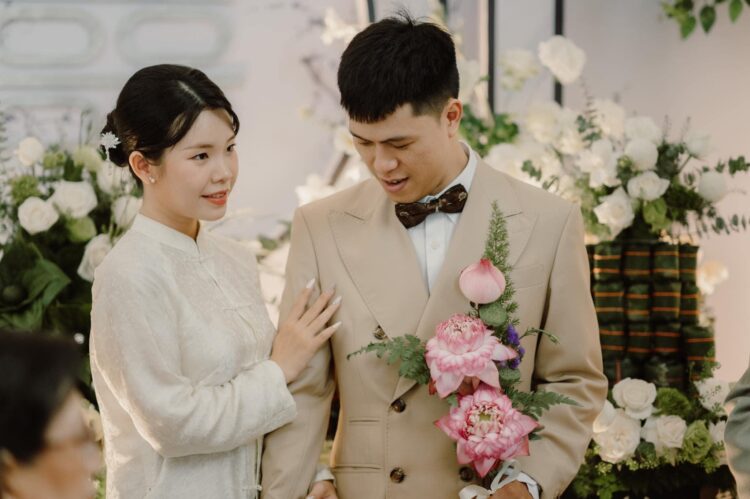IMG_9703 Bó hoa cưới sen juwaba – Dịu dàng và sâu lắng | Phong cách truyền thống